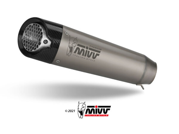 MIVV - SPORT - SLIP-ON - X-M5 - TITANIUM -  position ORIGINAL - Image 4