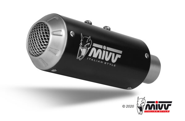 MIVV - SPORT - FULL SYSTEM 4x2x1 - MK3 - BLACK -  position ORIGINAL