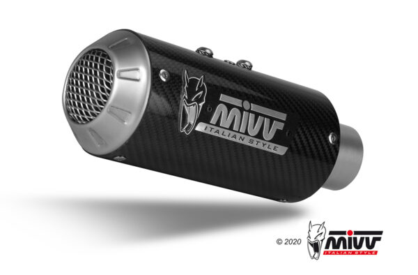 MIVV - SPORT - FULL SYSTEM 4x2x1 - MK3 - CARBON -  position ORIGINAL