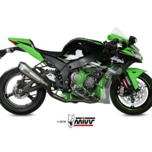 MIVV - FULL SYSTEM 4x2x1 - modello DELTA RACE - FULL TITANIUM - posizion