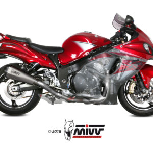 MIVV - FULL SYSTEM 4x2x1 - modello DELTA RACE - FULL TITANIUM - posizion