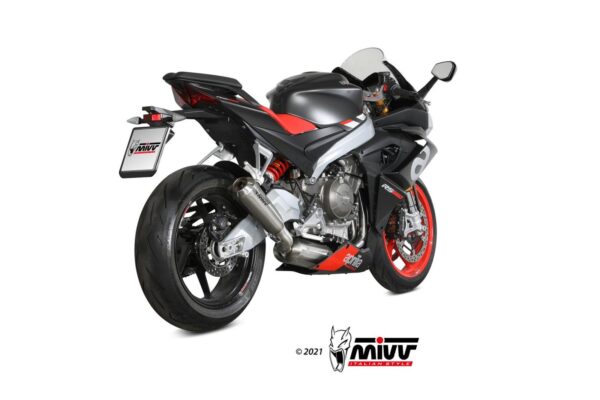 MIVV - FULL SYSTEM 2x1 - modello X-M1 - TITANIUM - posizione HIGH - nois - immagine 2