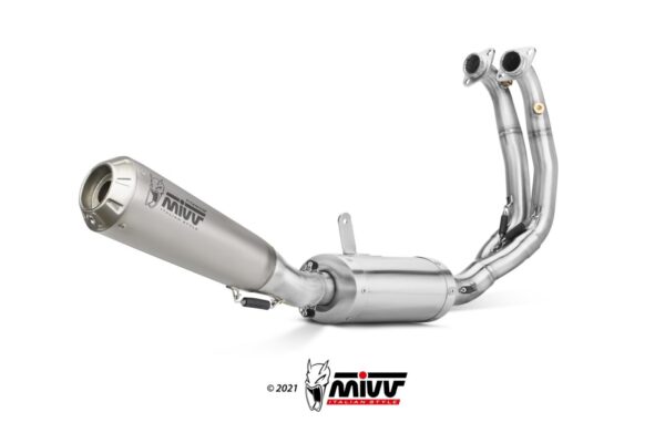 MIVV - FULL SYSTEM 2x1 - modello X-M1 - TITANIUM - posizione HIGH - nois - immagine 3