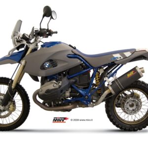 MIVV - SLIP-ON - modello OVAL - CARBON - posizione ORIGINAL - noise emis