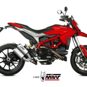 MIVV - 2 SLIP-ON - modello MK3 - ST. STEEL - posizione ORIGINAL - noise