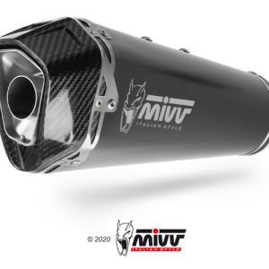 MIVV - SPORT - FULL SYSTEM 3x1 - DELTA RACE - BLACK -  position HIGH Yamaha XSR 900