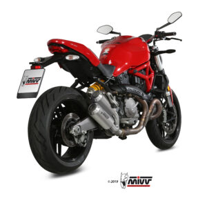 MIVV - 2 SLIP-ON - modello MK3 - ST. STEEL - posizione ORIGINAL - noise