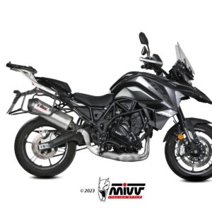 MIVV - BENELLI TRK 702 / X 2023 > 2023 STAINLESS STEEL WITH CARBON CAP