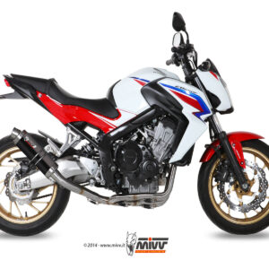 MIVV - FULL SYSTEM 4x2x1 - modello GPpro - BLACK - posizione ORIGINAL -