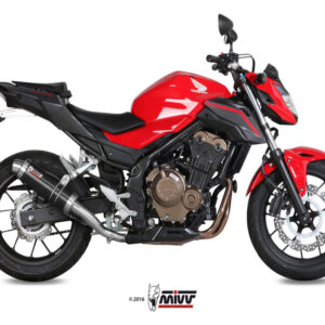 MIVV - SLIP-ON - modello GP - BLACK - posizione ORIGINAL - noise emissio