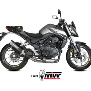 MIVV - SLIP-ON - SR-1 - BLACK - ORIGINAL - NOISE ECE approved (Euro5) -