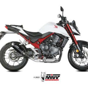 MIVV - SLIP-ON - GPpro - BLACK - ORIGINAL - NOISE ECE approved (Euro5) -