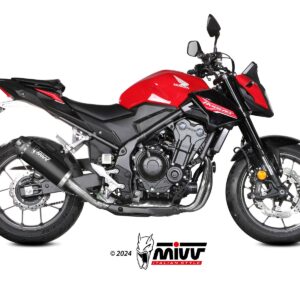 MIVV - SPORT - SLIP-ON - AK-1 - BLACK with carbon cap -  position ORIGINAL