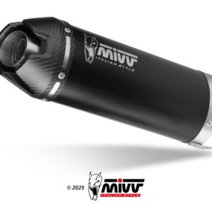MIVV - SPORT - FULL SYSTEM 4x2x1 - AK-1 - BLACK with carbon cap -  posit