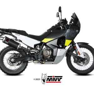 MIVV - SLIP-ON - modello DAKAR - BLACK - posizione ORIGINAL - noise emis