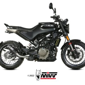 MIVV - SLIP-ON - modello MK3 - CARBON - posizione ORIGINAL - noise emiss