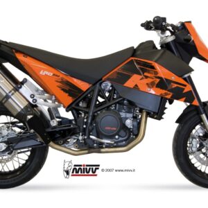 MIVV - 2 BOLT-ON - modello SUONO - ST. STEEL - posizione ORIGINAL - nois