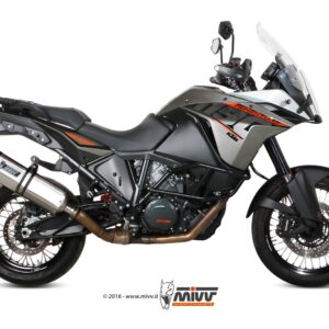 MIVV - SLIP-ON - modello SPEED EDGE - ST. STEEL - posizione ORIGINAL - n