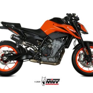 MIVV - SLIP-ON - modello MK3 - BLACK - posizione ORIGINAL - noise emissi