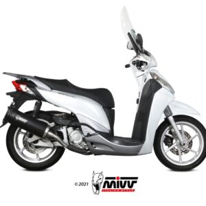 MIVV - SLIP-ON - modello MOVER - BLACK - posizione ORIGINAL - noise emis