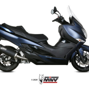 MIVV - SLIP-ON - modello MOVER - BLACK - posizione ORIGINAL - noise emis