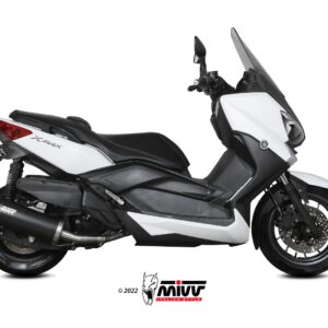 MIVV - SLIP-ON - modello MOVER - BLACK - posizione ORIGINAL - noise emis