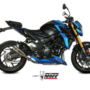 MIVV - SLIP-ON - DOUBLE GUN - ST. STEEL - ORIGINAL - NOISE NOT approved