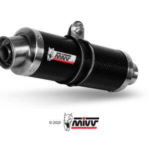 MIVV - SLIP-ON - modello GP - CARBON - posizione LOWER - noise emission