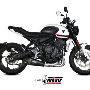 MIVV - FULL SYSTEM 3x1 - modello DELTA RACE - BLACK - posizione ORIGINAL