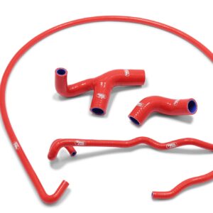 Kit tubi Samco Rosso per Speed Twin 1200 - 2019-2022 - 4 pezzi