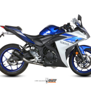 MIVV - FULL SYSTEM 2x1 - modello MK3 - BLACK - posizione ORIGINAL - nois