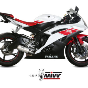 MIVV - SLIP-ON - modello MK3 - ST. STEEL - posizione ORIGINAL - noise em