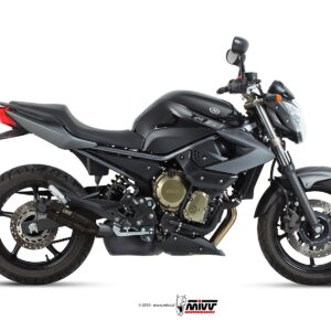 MIVV - SLIP-ON - DOUBLE GUN - BLACK - ORIGINAL - NOISE ECE approved - GA