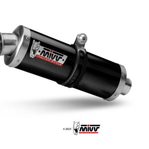 MIVV - SLIP-ON - OVAL - BLACK TITANIUM - ORIGINAL - NOISE ECE approved (