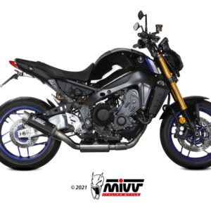 MIVV - FULL SYSTEM 3x1 - modello GPpro - CARBON - posizione HIGH - noise
