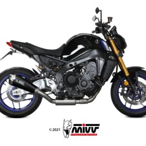 MIVV - FULL SYSTEM 3x1 - modello DELTA RACE - CARBON - posizione HIGH -