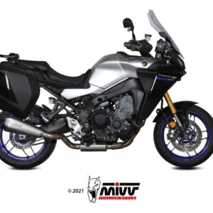 MIVV - FULL SYSTEM 3x1 - modello DELTA RACE - ST. STEEL - posizione ORIG