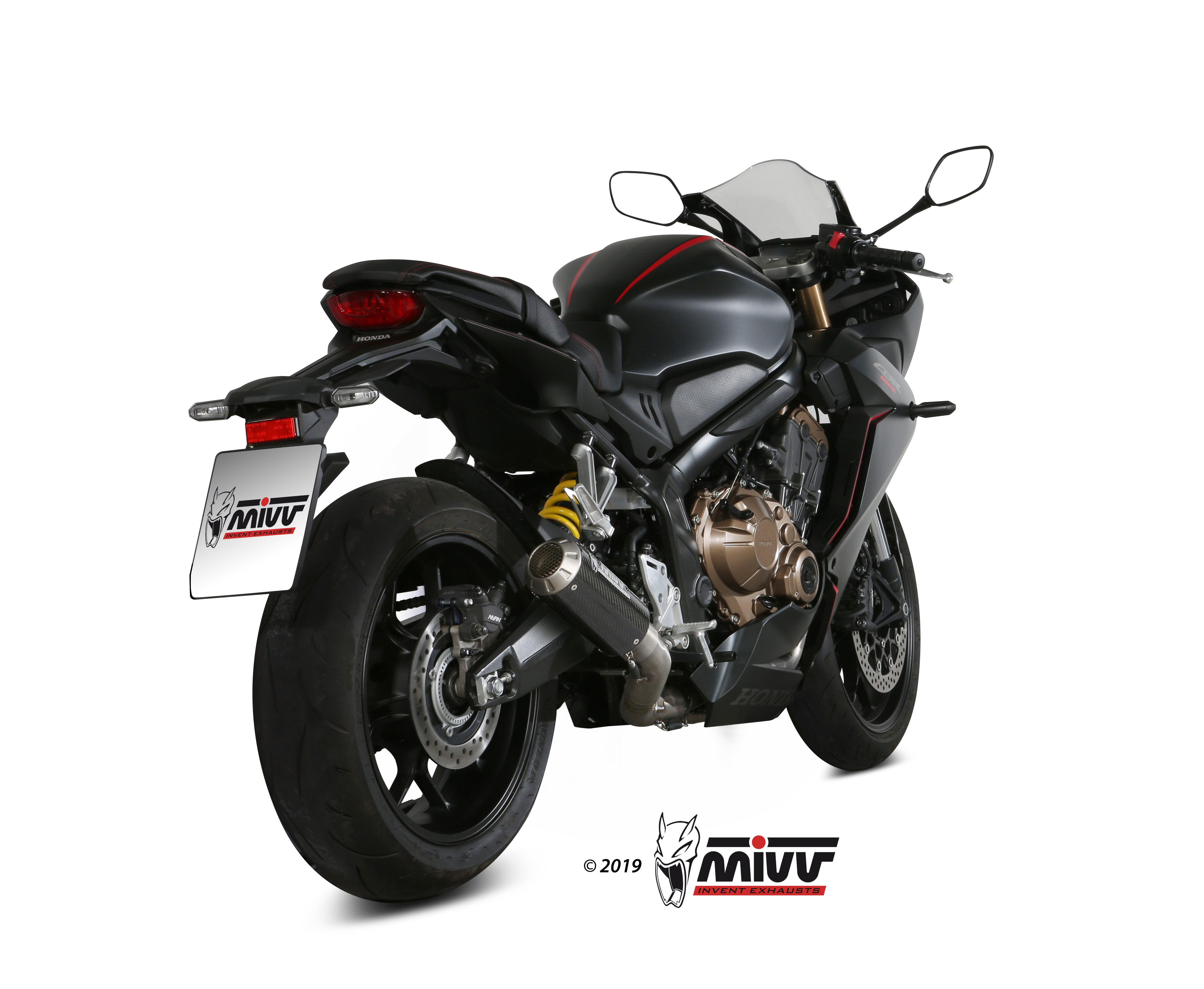 MIVV - FULL SYSTEM 4x2x1 - modello MK3 - CARBON - posizione ORIGINAL - n - immagine 2
