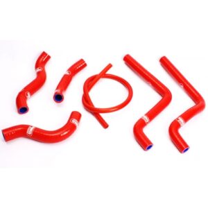 Kit tubi Samco Rosso per CRF 450 R OEM Design - 2015-2016 - 6 pezzi