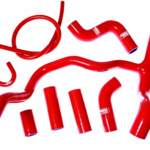 Kit tubi Samco Rosso per Africa Twin XRV750 RD07  - 1993-2000 - 7 pezzi