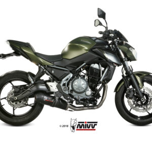 MIVV - FULL SYSTEM 2x1 - modello OVAL - CARBON with carbon cap - posizio