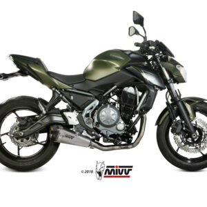 MIVV - FULL SYSTEM 2x1 - modello DELTA RACE - ST. STEEL - posizione ORIG