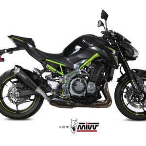 MIVV - SLIP-ON - modello DELTA RACE - BLACK - posizione ORIGINAL - noise