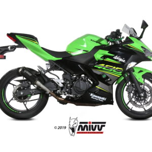 MIVV - SLIP-ON - modello MK3 - BLACK - posizione ORIGINAL - noise emissi