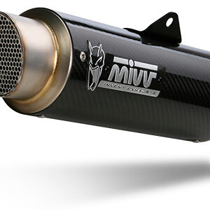 MIVV - SLIP-ON - modello GPpro - CARBON - posizione ORIGINAL - noise emi