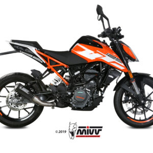 MIVV - SLIP-ON - modello MK3 - CARBON - posizione ORIGINAL - noise emiss