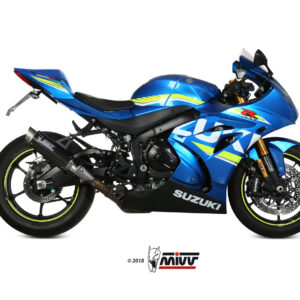 MIVV - SLIP-ON - modello GPpro - BLACK - posizione ORIGINAL - noise emis