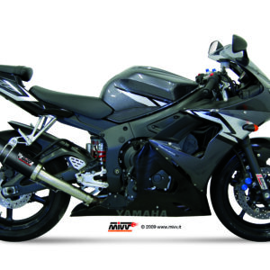 MIVV - SLIP-ON - modello GP - CARBON - posizione ORIGINAL - noise emissi