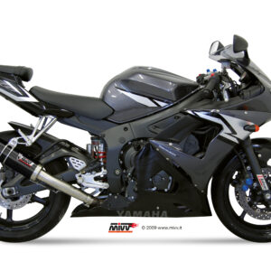 MIVV - SLIP-ON - modello GP - BLACK - posizione ORIGINAL - noise emissio