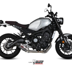 MIVV - FULL SYSTEM 3x1 - modello OVAL - TITANIUM with carbon cap - posiz